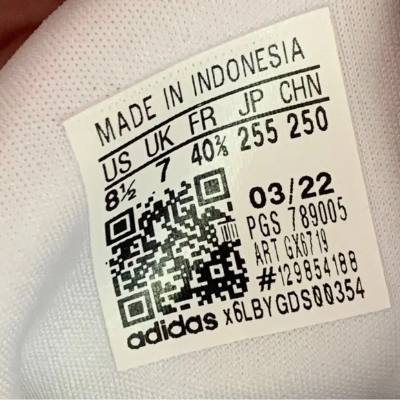 Adidas NWT Solar Glide 5 Womens Size 8.5 White Walking Training GX6719 Shoes - Picture 8 of 10